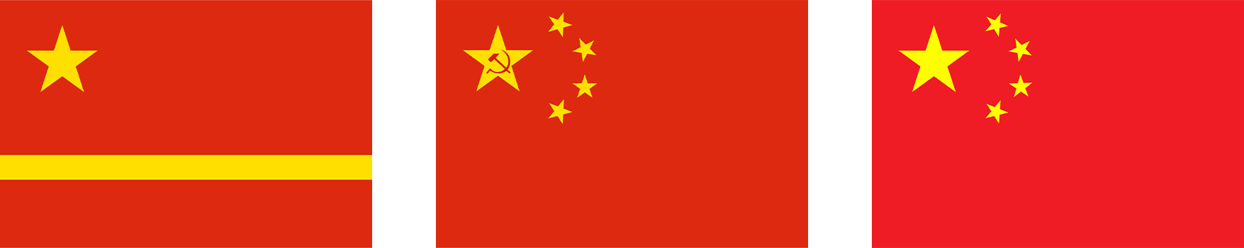 How was the flag of the People's Republic of China created? History of the flag of China.