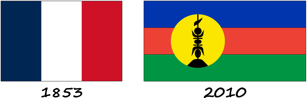 Official flags of New Caledonia