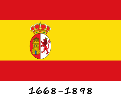 The flag of Spain