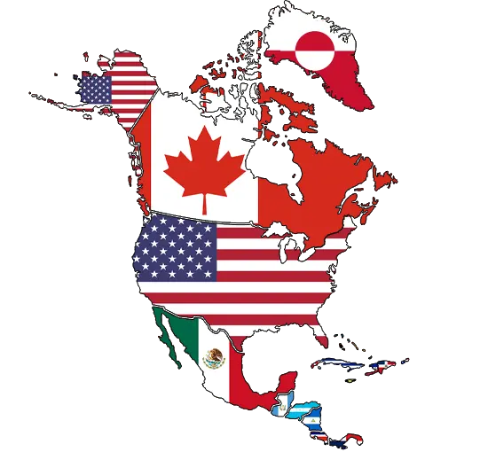 Flags of North America