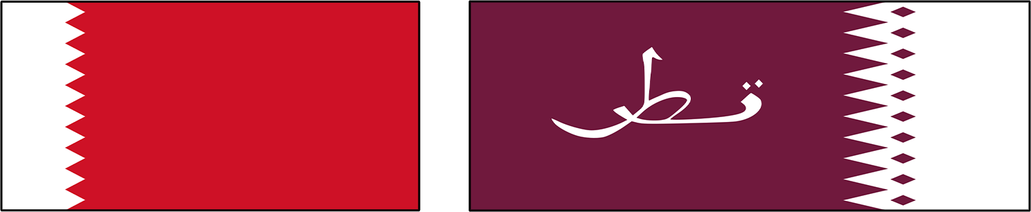 History of the Qatari flag. How did it change?