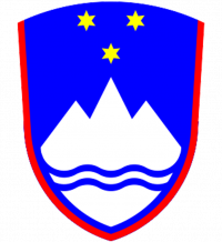 The coat of arms of Slovenia