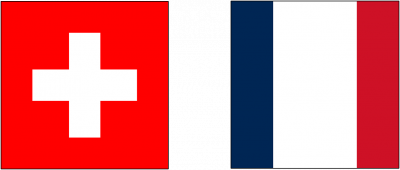 The square flag of France