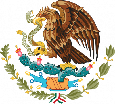 The Mexican coat of arms