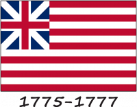 The first flag of the United States