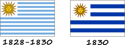 History of the flag of Uruguay