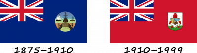 Evolution of the Bermuda flag