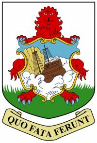 The coat of arms of Bermuda
