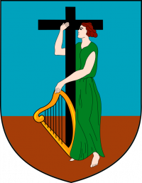 The coat of arms of Montserrat 