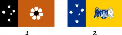 Two main territories of Australia